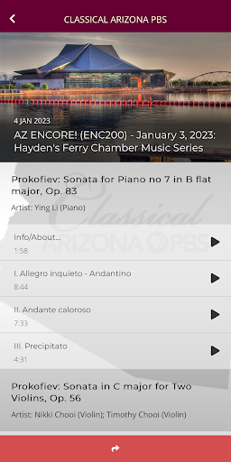Classical Arizona PBS Screen 3
