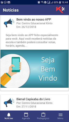 Kinto Agenda Screen 2