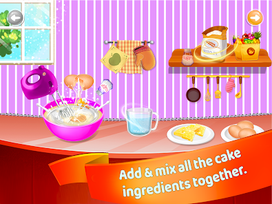 Cake Maker Food Cooking Game  screenshots 18