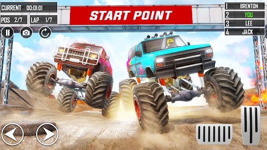 Real Monster Truck Racing Game 3