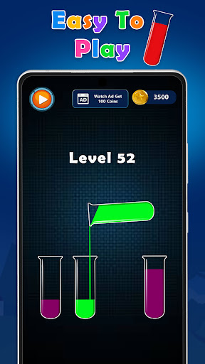 Water Sort - Color Puzzle Game Screen 2