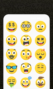 Big Emoji Stickers WASticker