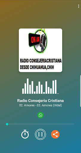 Android application Radio Consejeria Cristiana screenshort