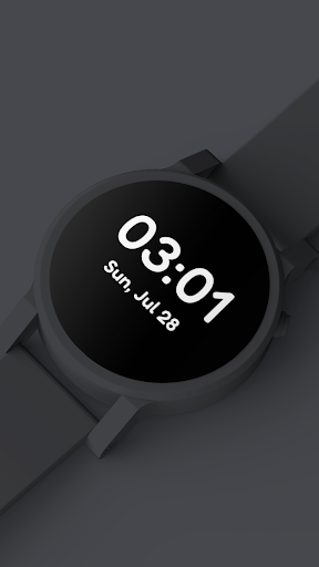 Summer Night Gif Watch Face Screen 2