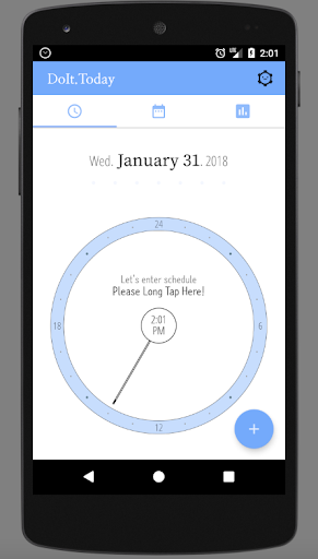 Android application DoIt Today(DoIT) Lite - Circ screenshort