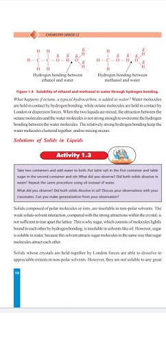 Chemistry Grade 12 Textbook fo