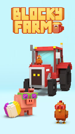 Game screenshot Blocky Farm mod apk
