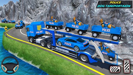 US Police Car Transport Games