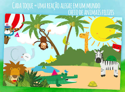 Visualização do aplicativo