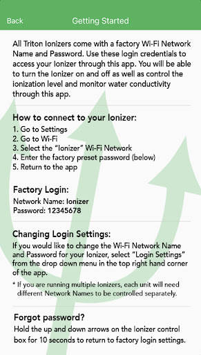 Atlantic Triton Ionizer Screen 3