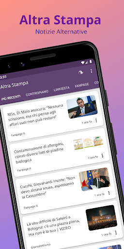 Anteprima dell'app