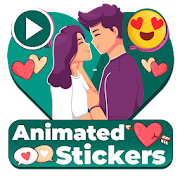 Animated Love Stickers For WhatsApp