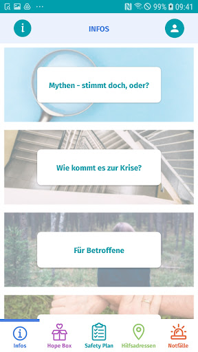 Android application LifeStep-App screenshort