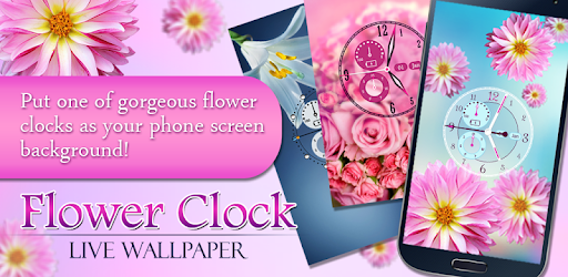Flower Clock Live Wallpaper Apps On Google Play
