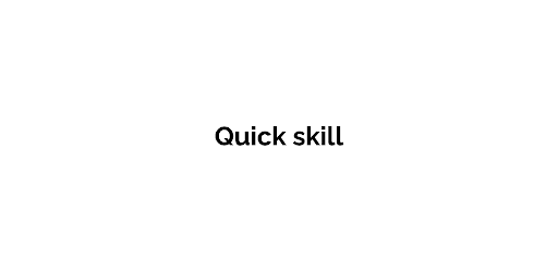 QuickSkill-Learn Skills Online