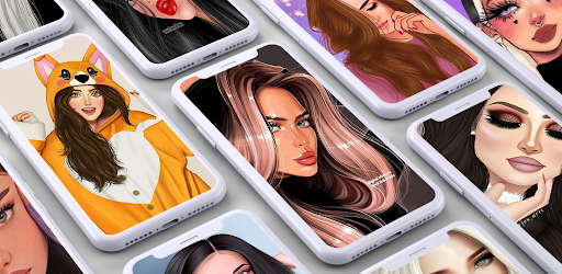 Android application Girly M Wallpapers screenshort