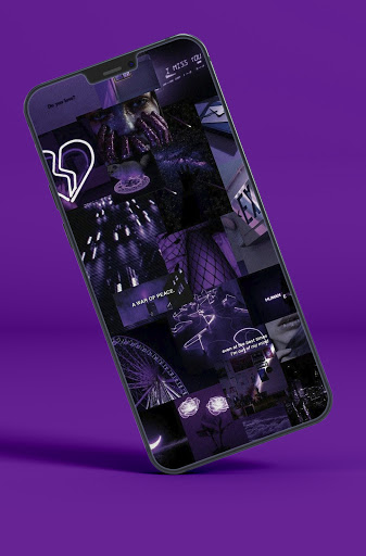 Purple and Black Wallpapers