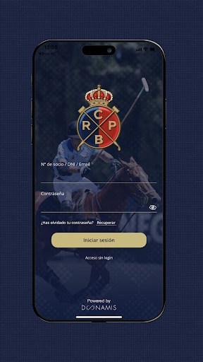 Android application Real Club de Polo de Barcelona screenshort