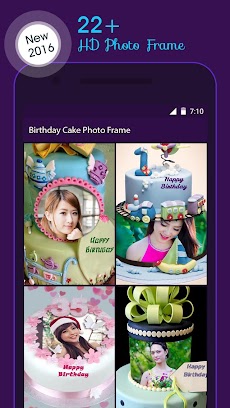 Birthday Cake Photo Frameのおすすめ画像3