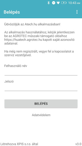 Android application Atech.hu screenshort