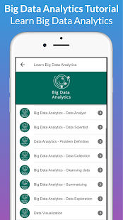 Learn All Big Data Analytics Tutorial Offline 2020