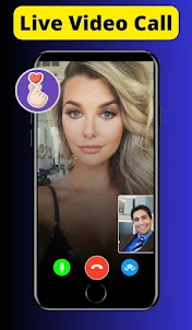 Girl's Video Chat - Video Call