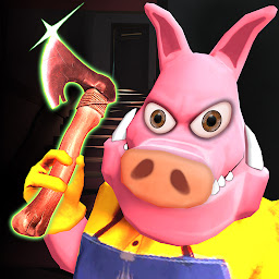 Hình ảnh biểu tượng của Scary Piggy Granny Horror Game