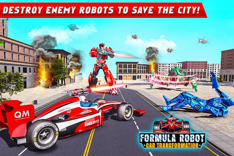 Download Formula Car Robot Games - Air Jet Robot Transform For PC Windows and Mac apk screenshot 1