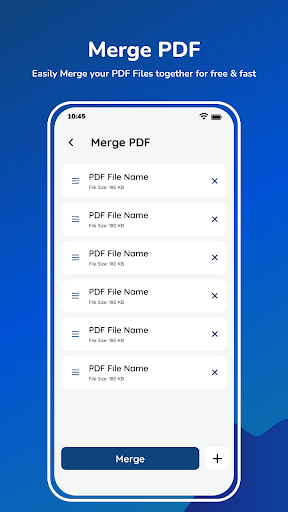 Merge PDF : Combine PDF Files Screen 3