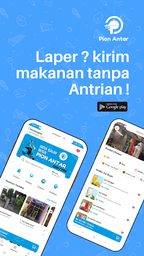 Android application Pion Antar screenshort