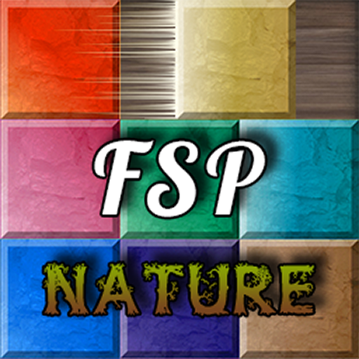 Famous Sliding Puzzle: Nature logo