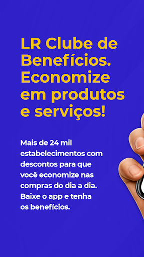Android application LR Clube de Benefícios screenshort