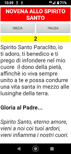 Novena allo Spirito Santo Screen 3