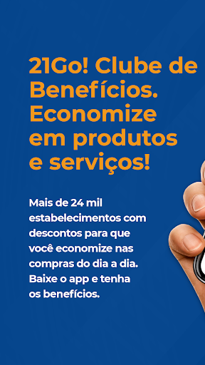 Android application 21Go! Clube de Benefícios screenshort