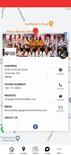 King Tiger Tae Kwon Do Screen 3