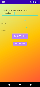 Say It - Text to Speech