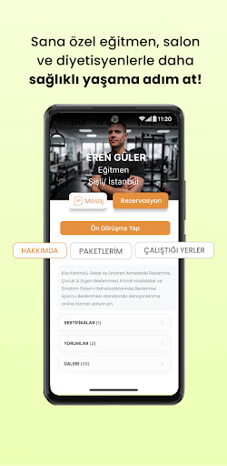 Wellin: Gym Fitness Sport Diet Screen 2