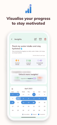 Habit It - Tracker & Journal Screen 2