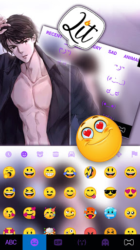 Hot Muscle Man Keyboard Backgr Screen 3