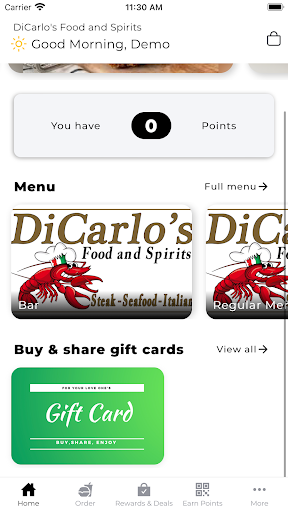 DiCarlos Food and Spirits Screen 3