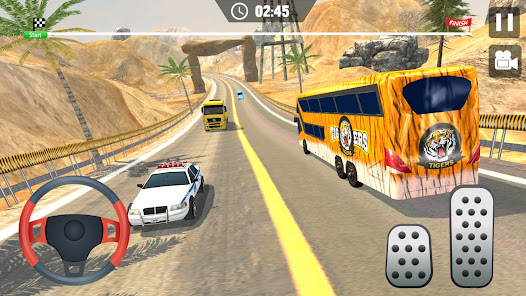 Offroad Bus Climb Hill Racing 7.1 APK + Mod (Free purchase) for Android