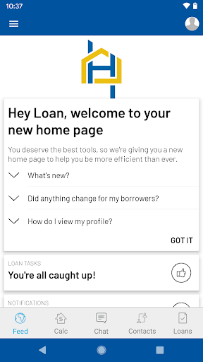 Android application Hybrid Home Loans screenshort