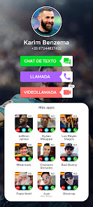Videollamada con Karim Benzema 1.0 APK + Mod (Free purchase) for Android