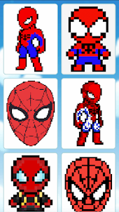 Coloring book spidermann