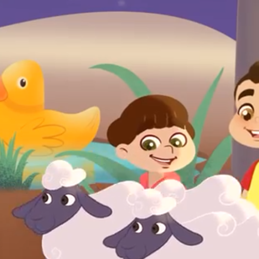 Música infantiles divertidas. logo