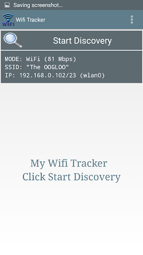 My WIFI Tracker Screen 2