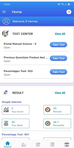 SVS Vision Classes Screen 2