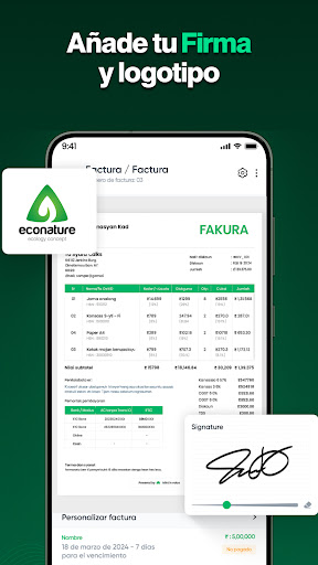 Factura - Creador de Factura screenshot 10