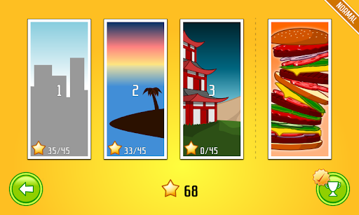 Android application Burger Party screenshort