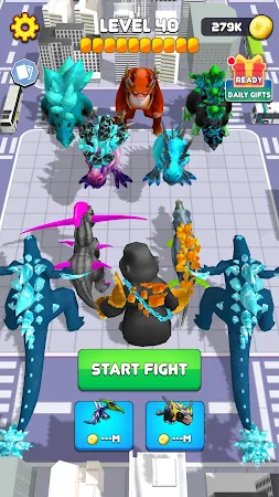 Game screenshot Merge Kog Godzilla Vs Динозавр apk download